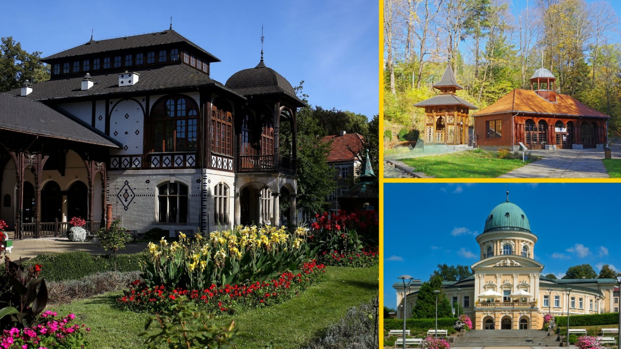 3 najpiękniejsze pijalnie wód mineralnych w..